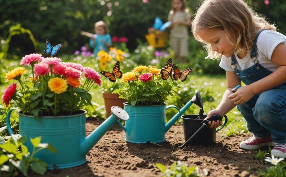 progetti giardinaggio bambini fiori