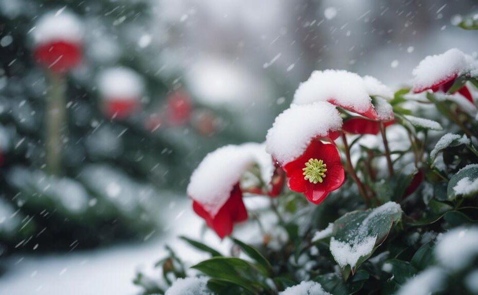 fiore invernale e colori