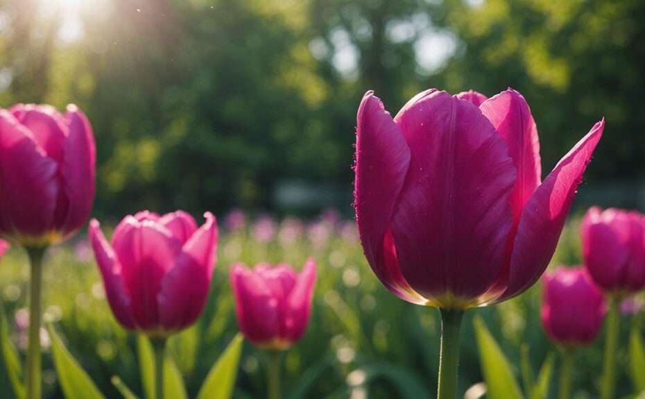 interpretazione del tulipano fucsia