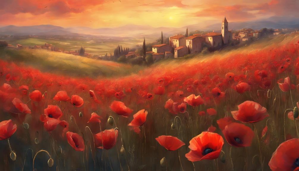 poppy fields and memories