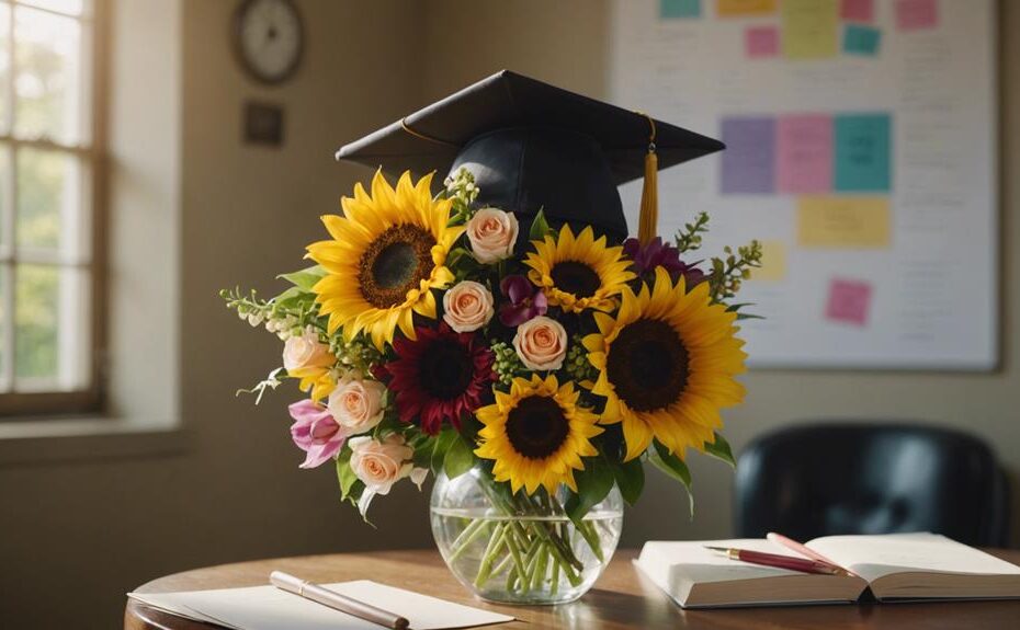 regalare fiori per laurea