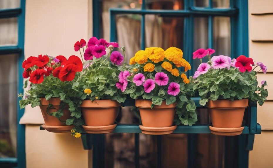 scelte di fiori per balcone