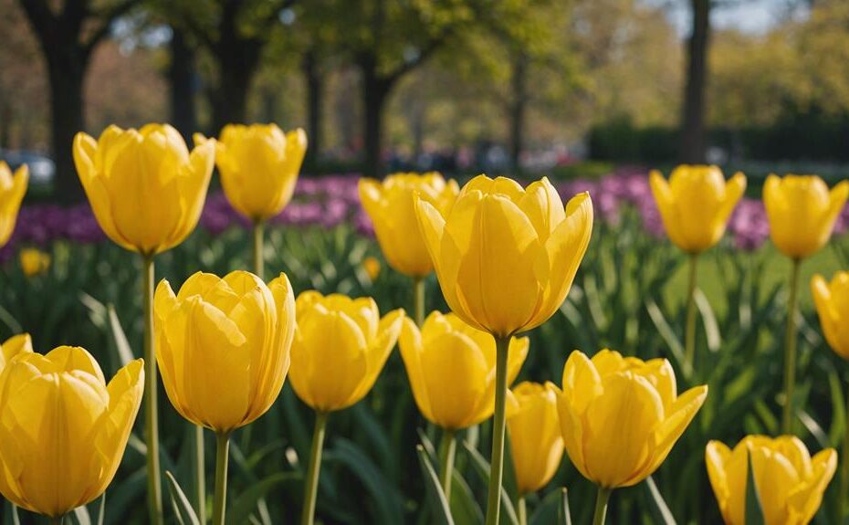 simbolismo del tulipano giallo