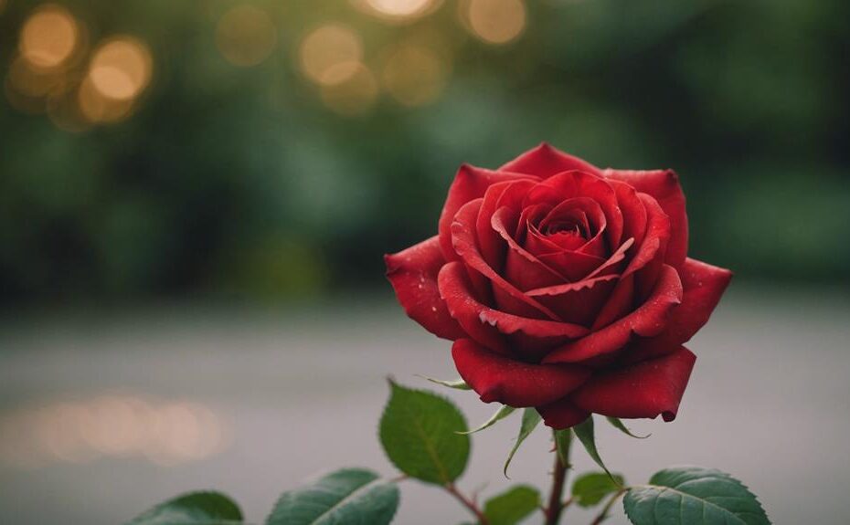 simbolismo della rosa rossa