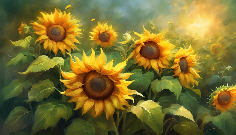 sunflowers brighten their day