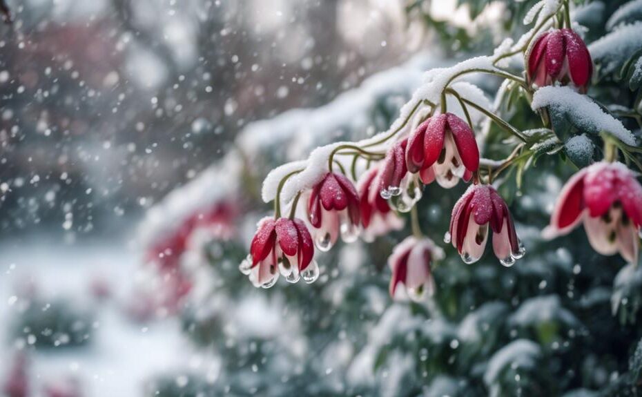 winter outdoor flowers resilience and beauty