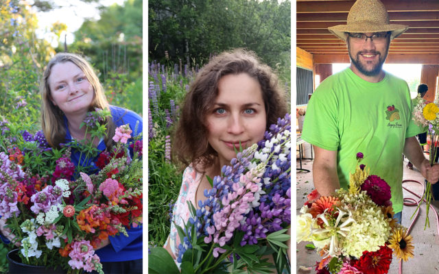 Foto collage dei tre vincitori della Borsa di Studio Floret 2023