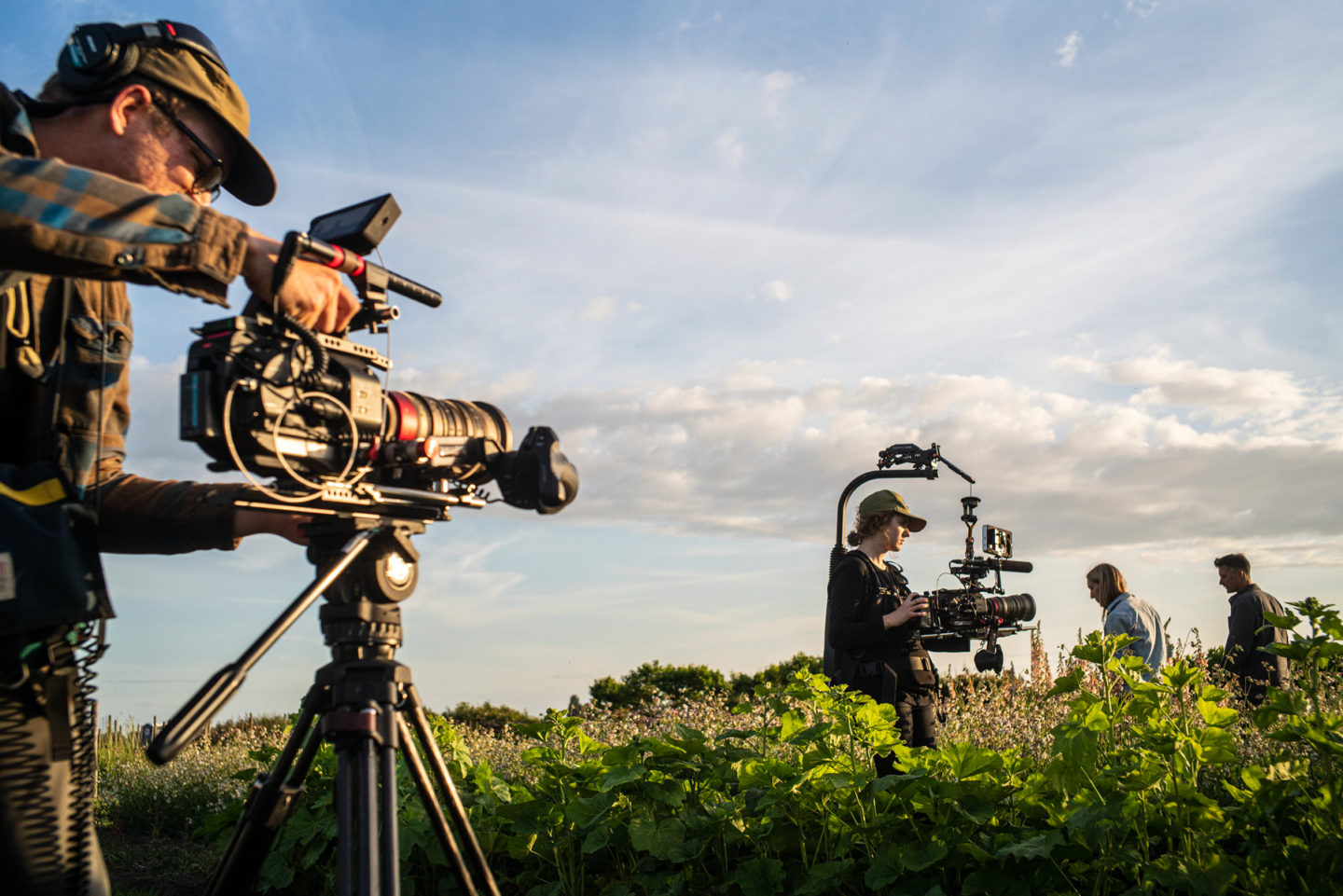 Dietro le quinte delle riprese di Growing Floret per la Magnolia Network