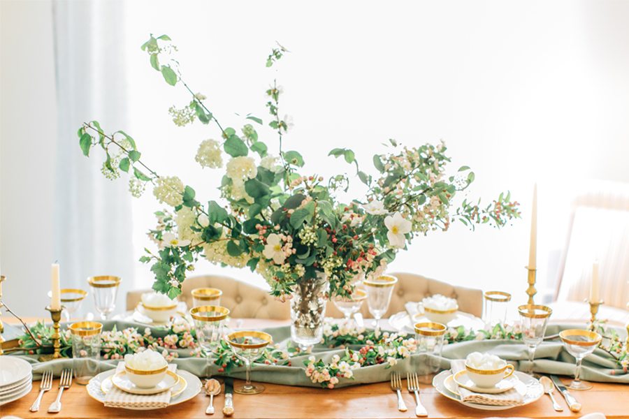 Botanique tablescape