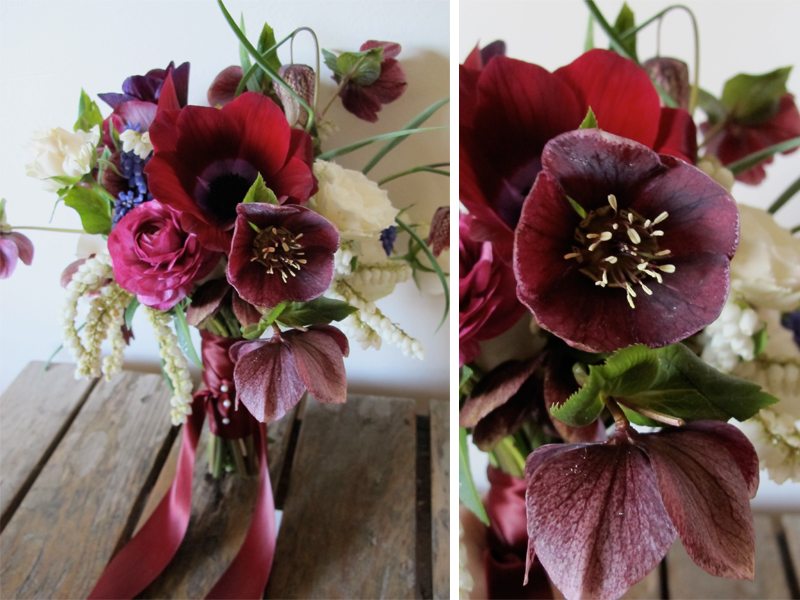 Hellebore bouquet