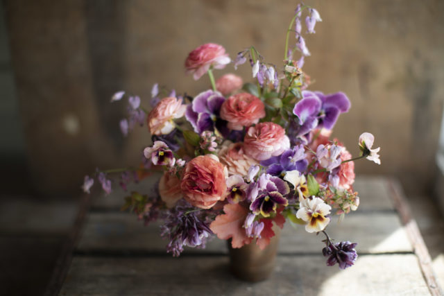 Un settimana nei fiori bouquet primaverile